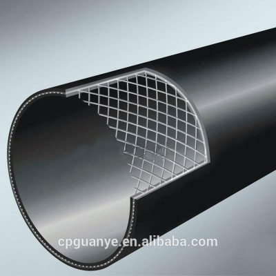 Steel Wire Mesh Skeleton Reinforced Pe100 Hdpe Composite Pipe Srtp Pipe