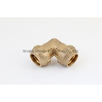 Brass PE Compression Elbow Fitting for PE/PPR Pipe